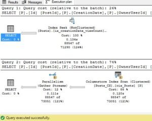 Rows or Columns - where should I put my index on? - Data Mozart