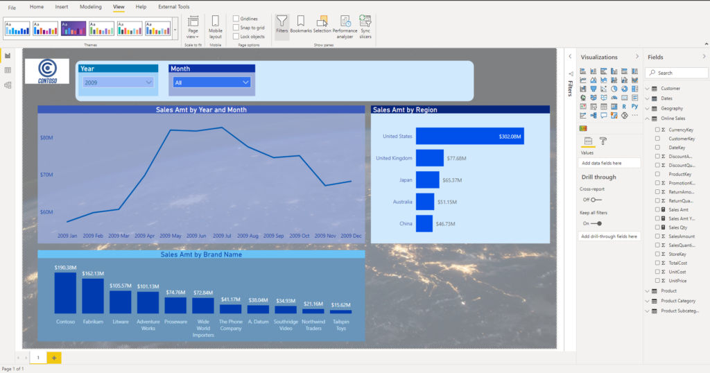 Extend Power BI theme with an image! - Data Mozart