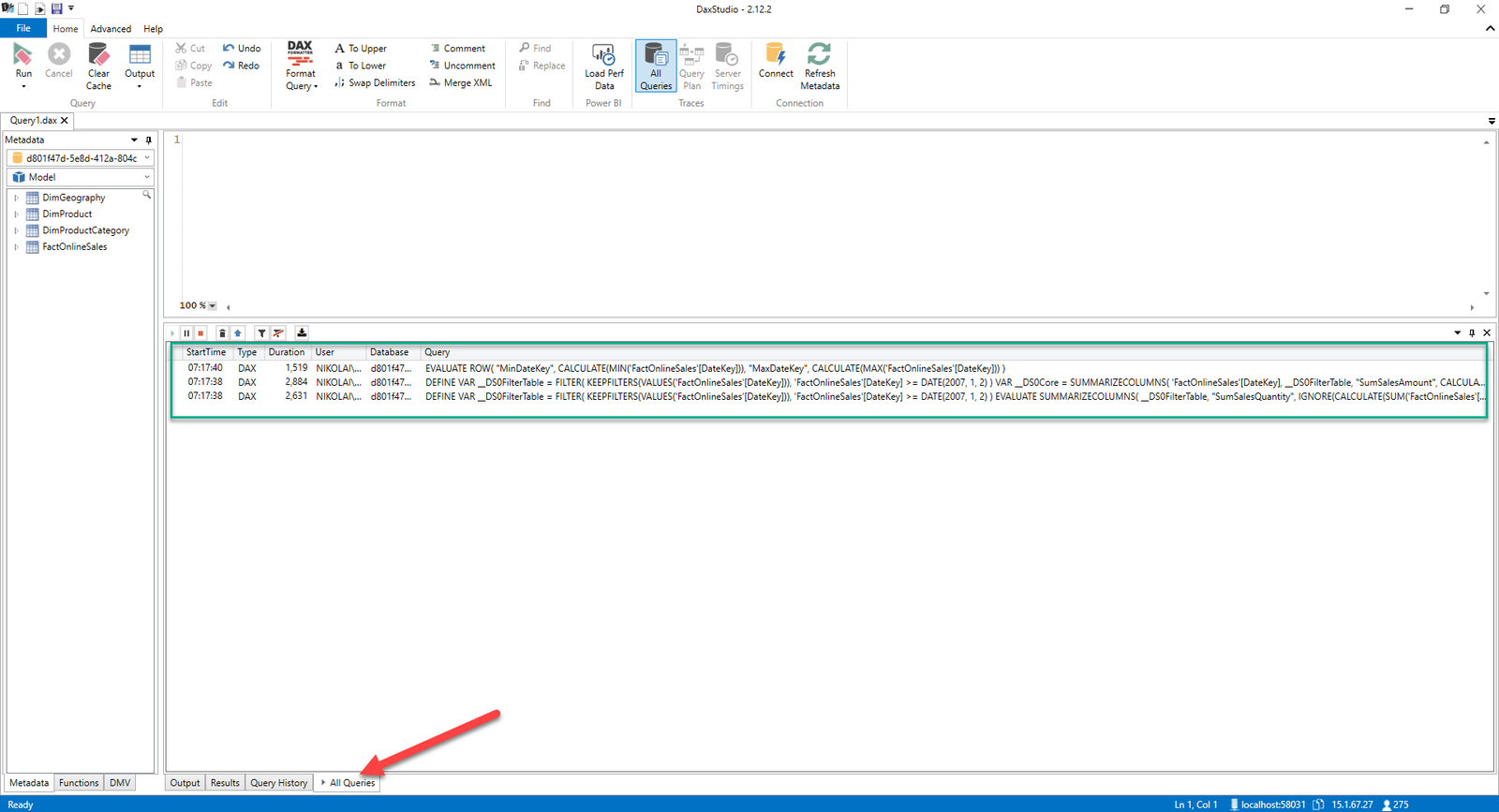 How to capture SQL queries generated by Power BI - Data Mozart