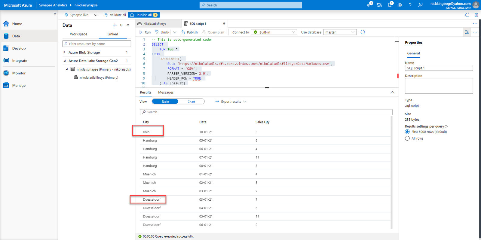 Handling locale letters in Power BI using Synapse SQL - Data Mozart