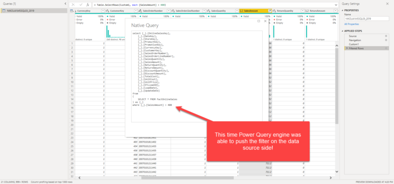 Solved! Query folding for native SQL in Power BI - Data Mozart