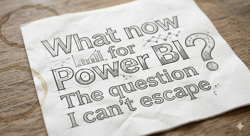 What now for Power BI? The question I can’t escape